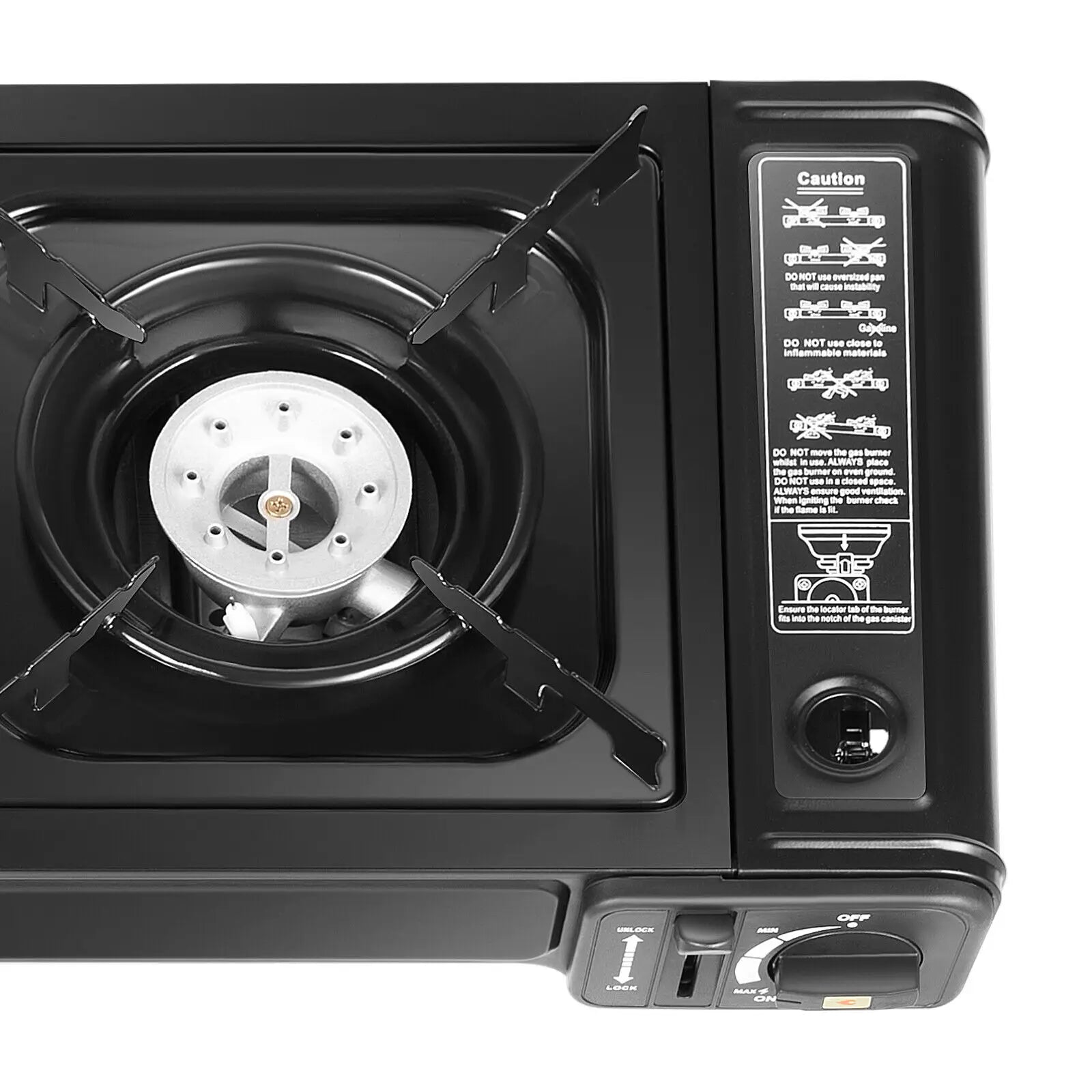 Portable Camping Stove W/Grill Tray