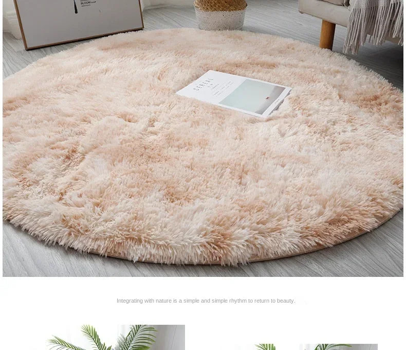 Super Soft Plush Round Rug