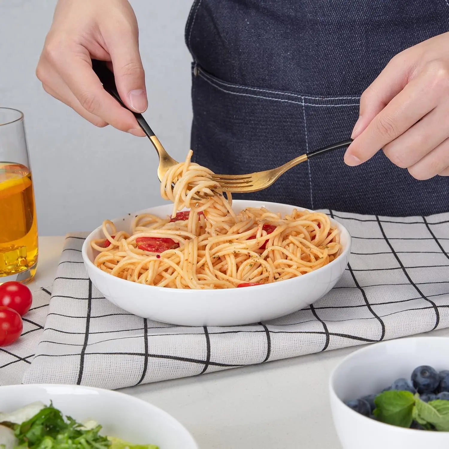 22 Oz Porcelain Pasta Bowls