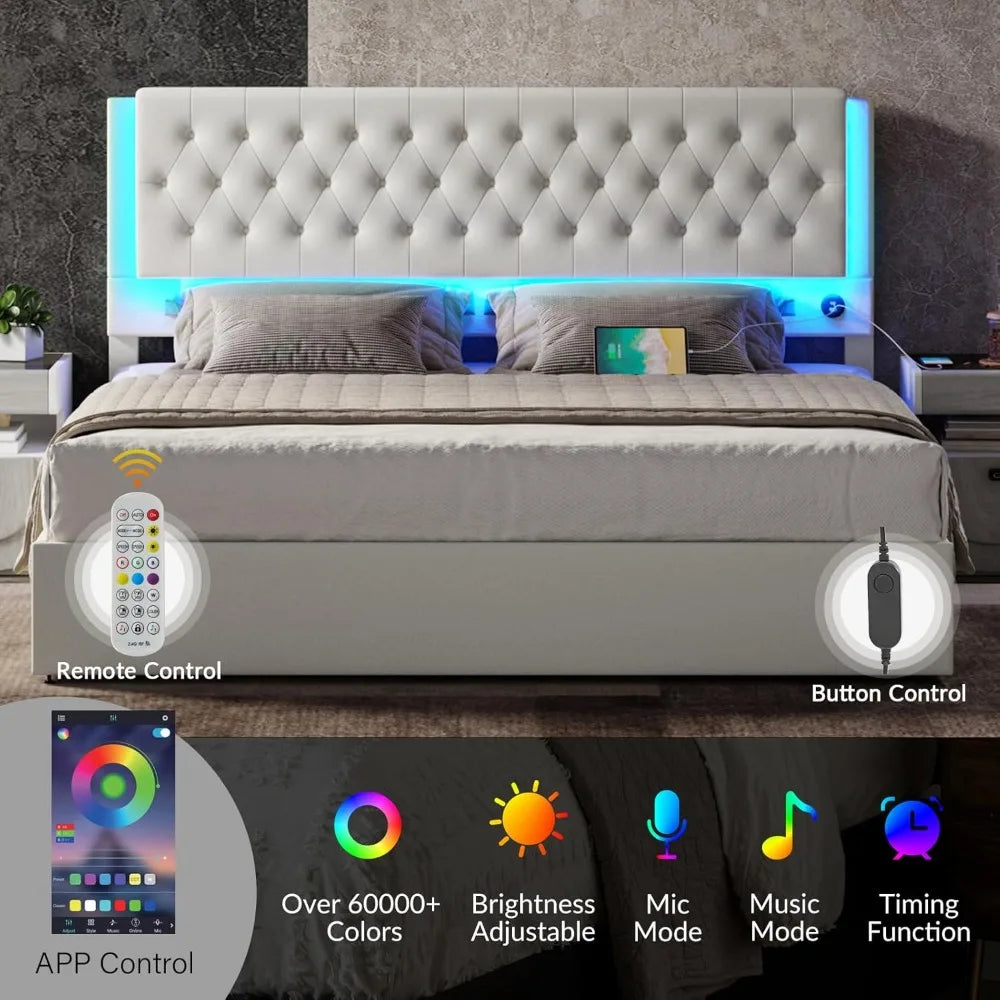 Lift Up Storage Queen Bed