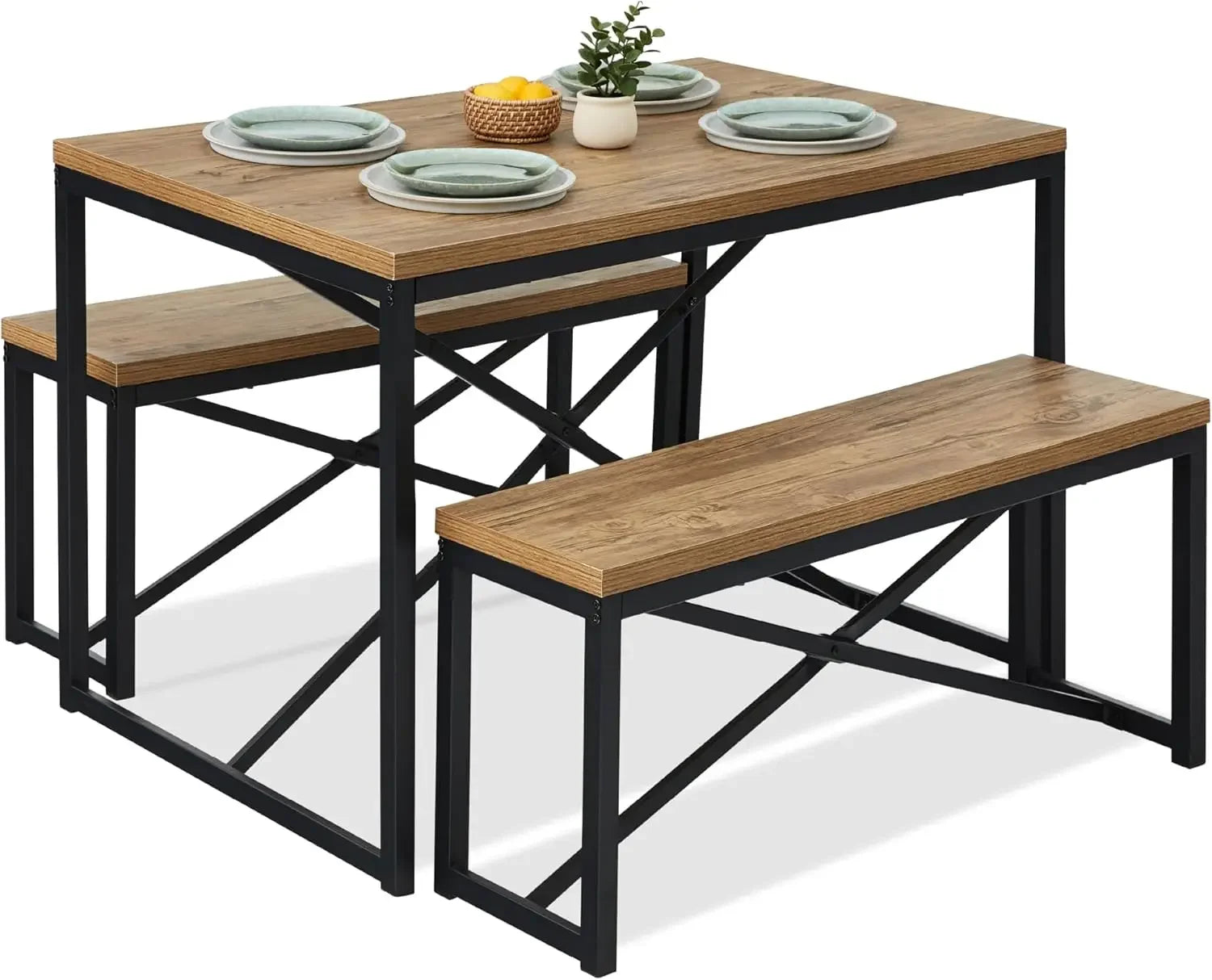 3-Piece Bench Style Furniture Set