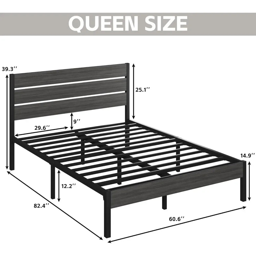 Queen Platform Bed Frame