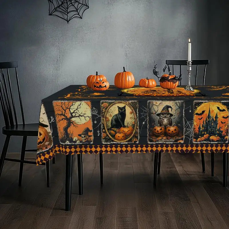 Halloween Decorative Tablecloth
