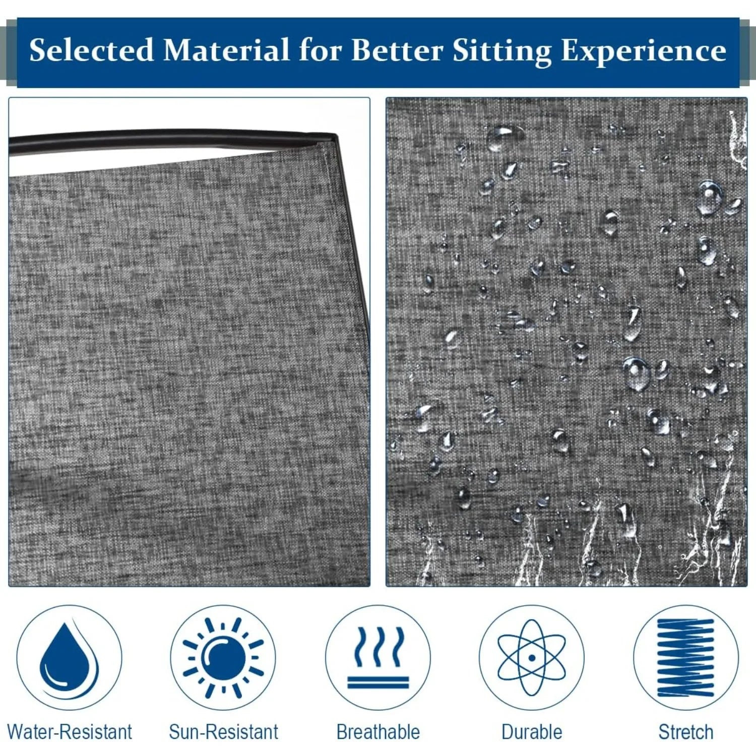 Glider Bench with Center Table