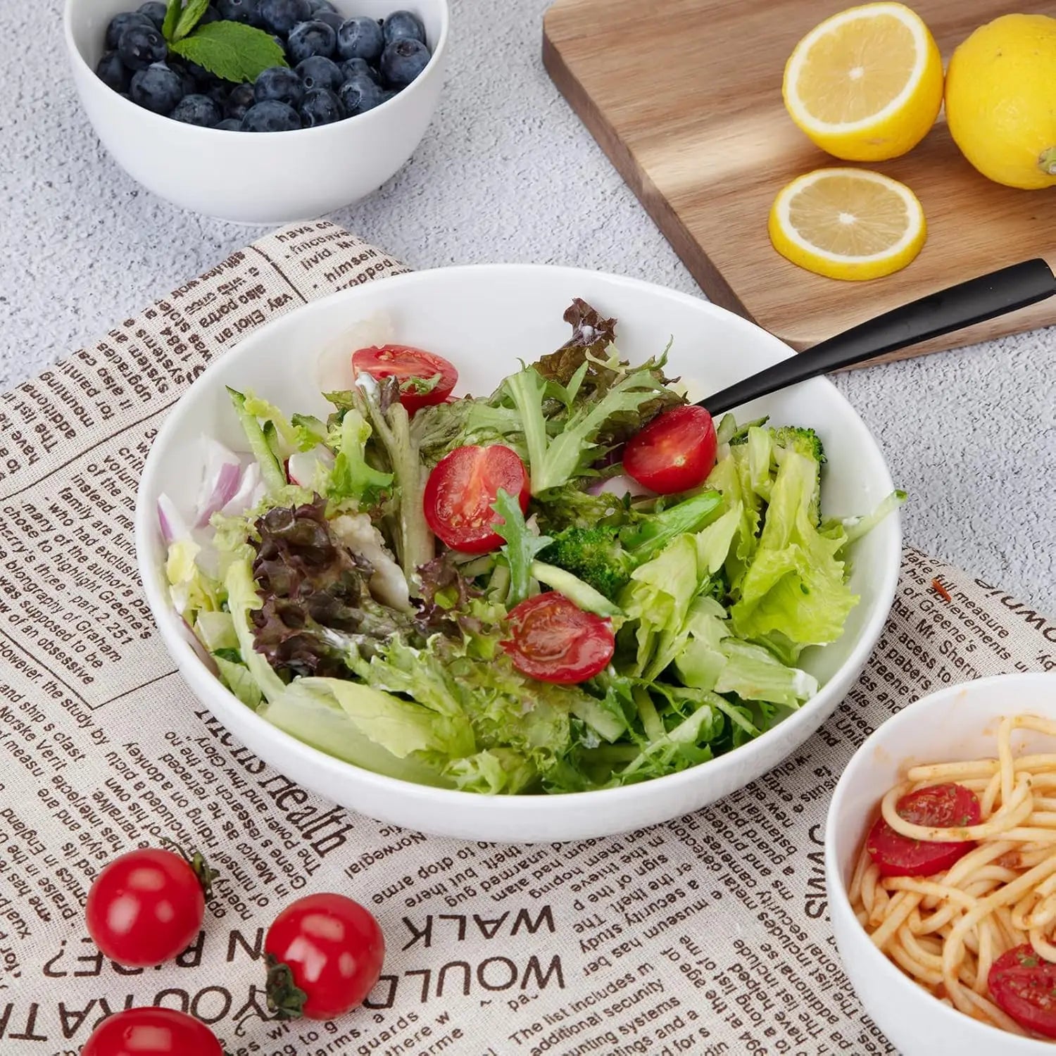 22 Oz Porcelain Pasta Bowls