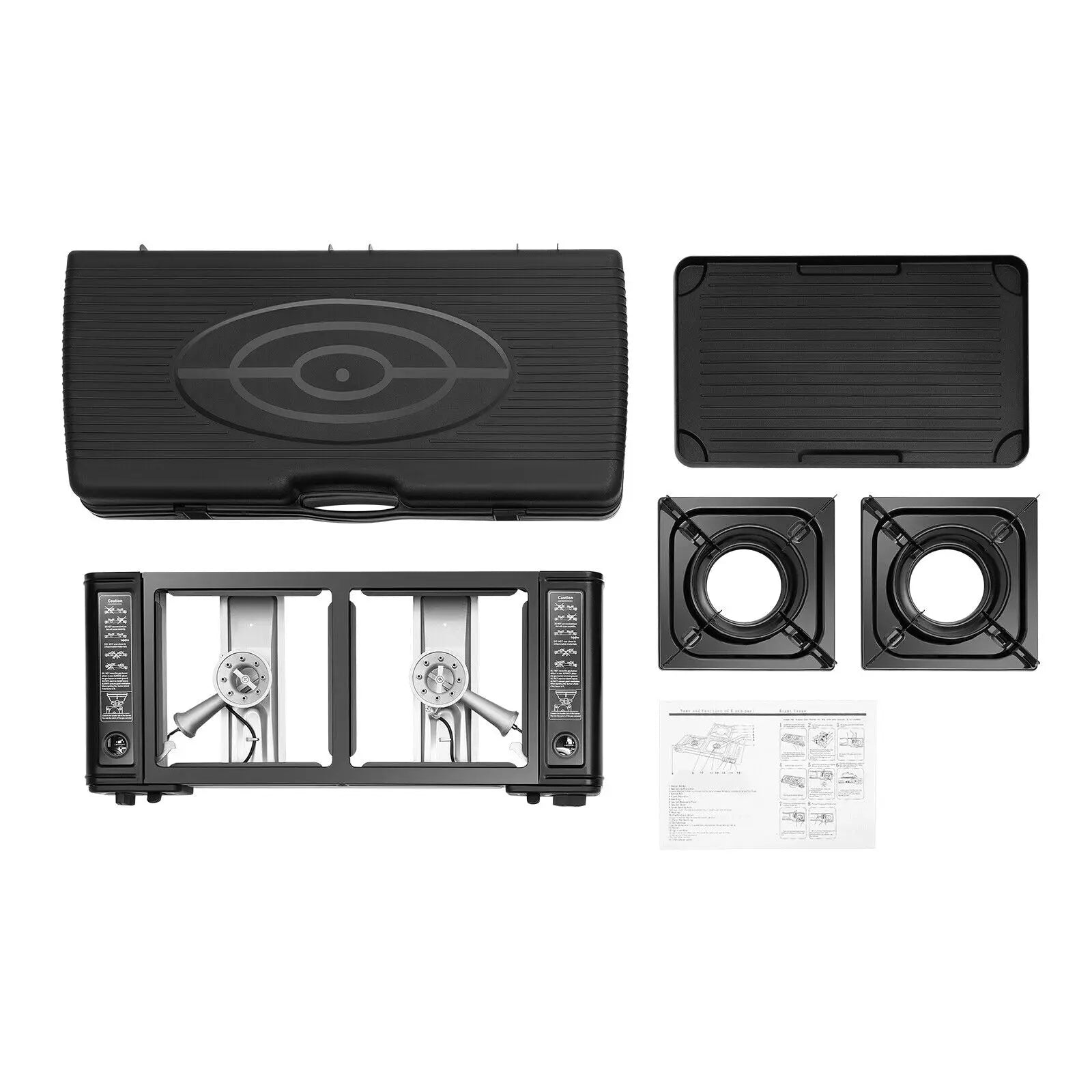 Portable Camping Stove W/Grill Tray