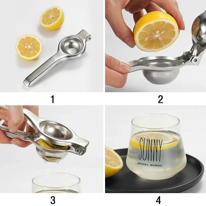 Stainless Steel Manual Fruit Pressing Juicer Processor