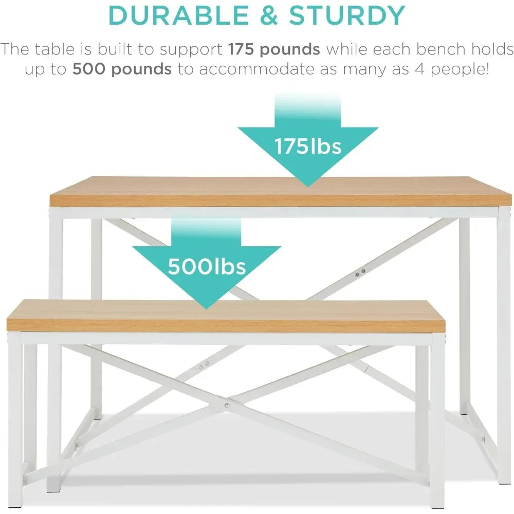 3-Piece Bench Style Furniture Set