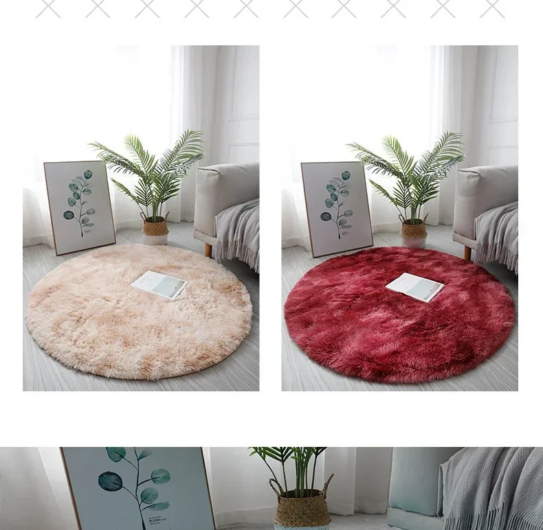 Super Soft Plush Round Rug