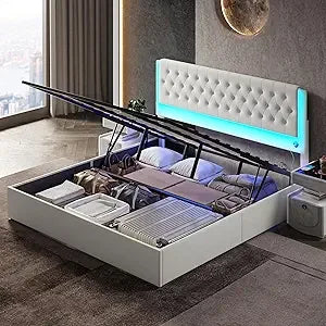 Lift Up Storage Queen Bed
