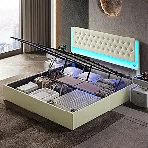 Lift Up Storage Queen Bed