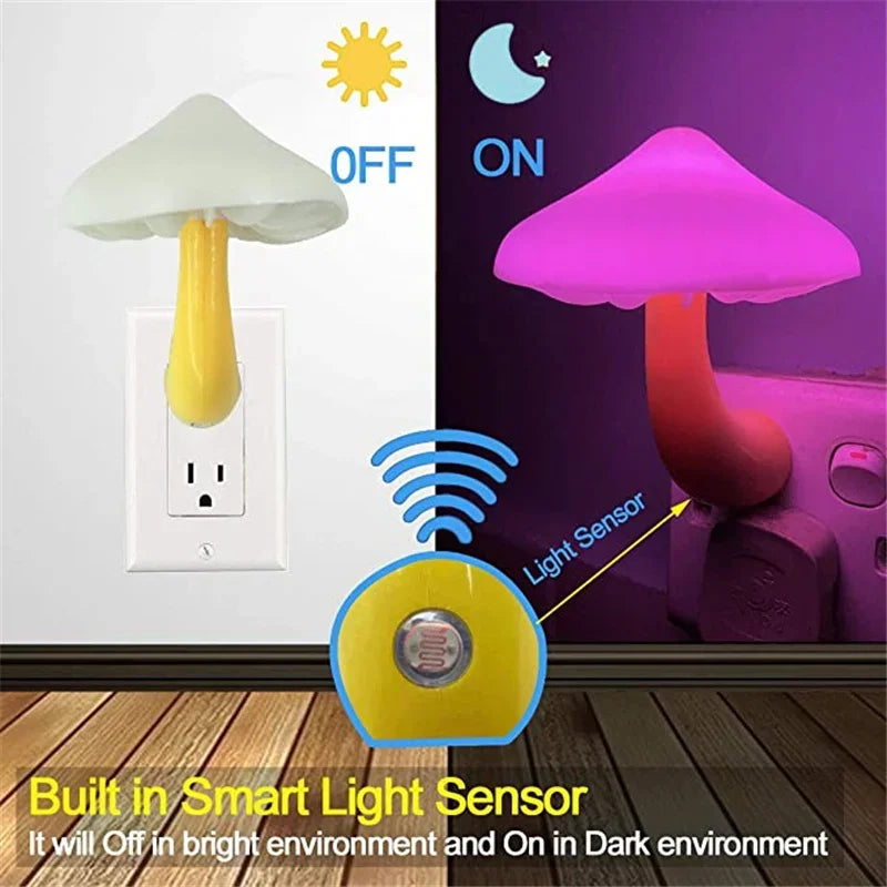 Mushroom Shape Night Lights