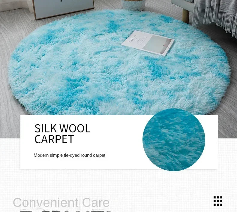 Super Soft Plush Round Rug