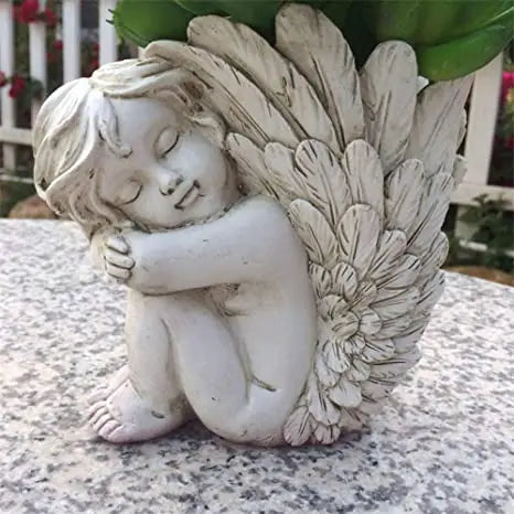 Vintage Cupid Statue