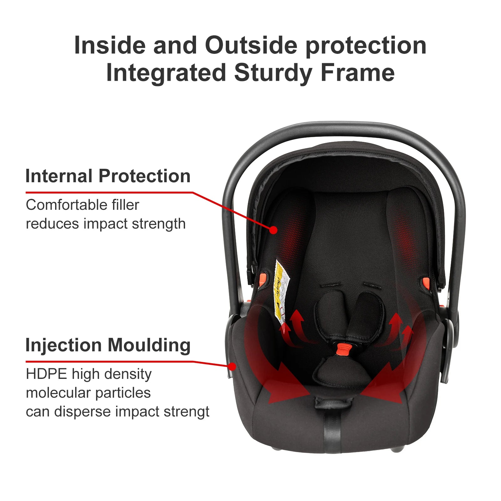 Lightweight Folding  3 in 1 Baby Cart