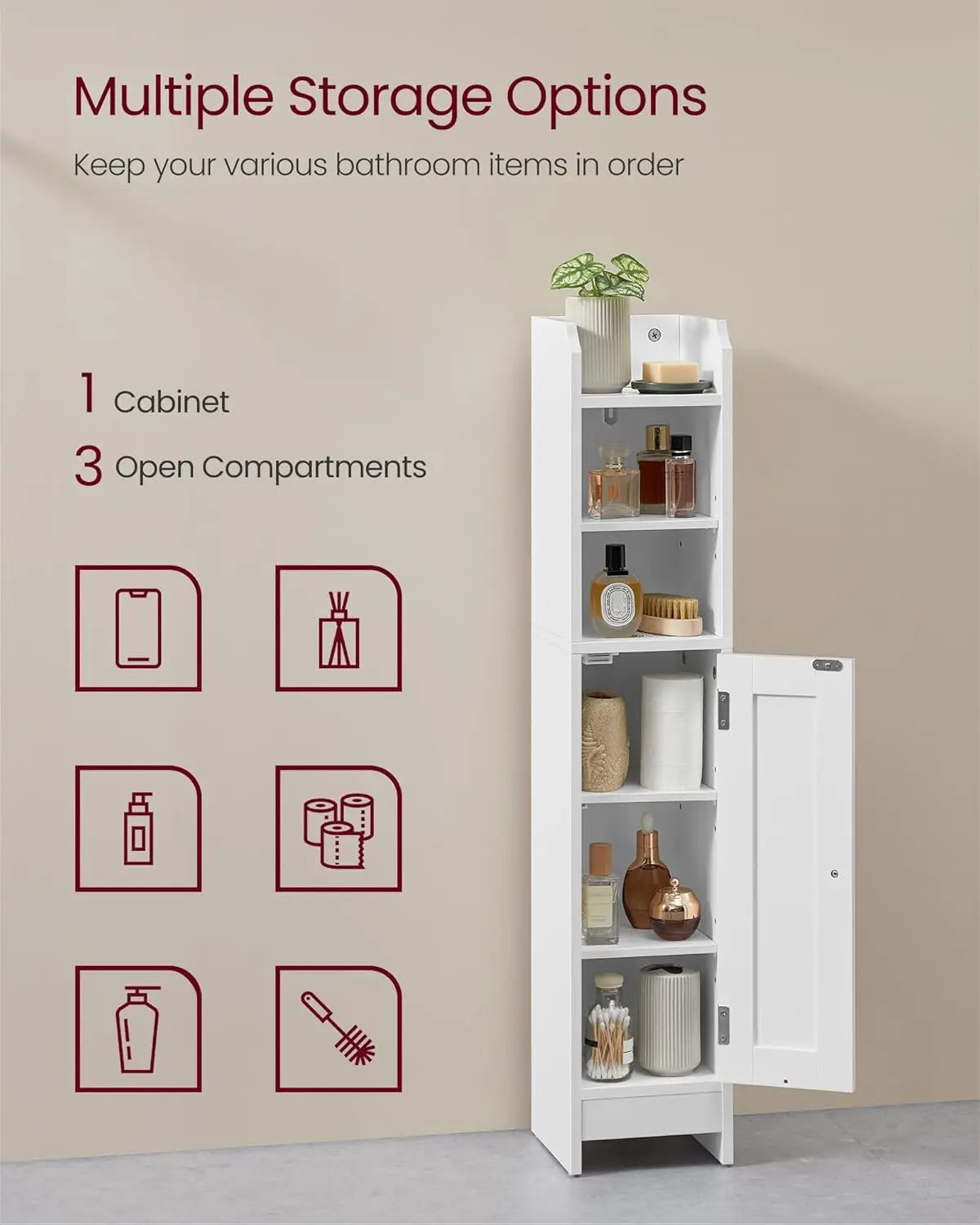 Small Bathroom Cabinet