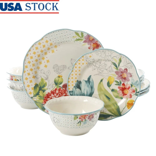 12-Piece Dinnerware Set