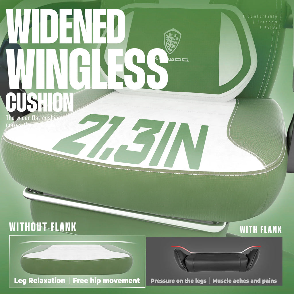 Gaming Chair with Footrest
