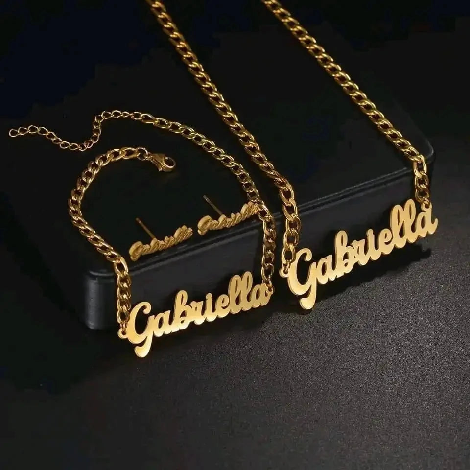 Custom Jewelry Accessories Set