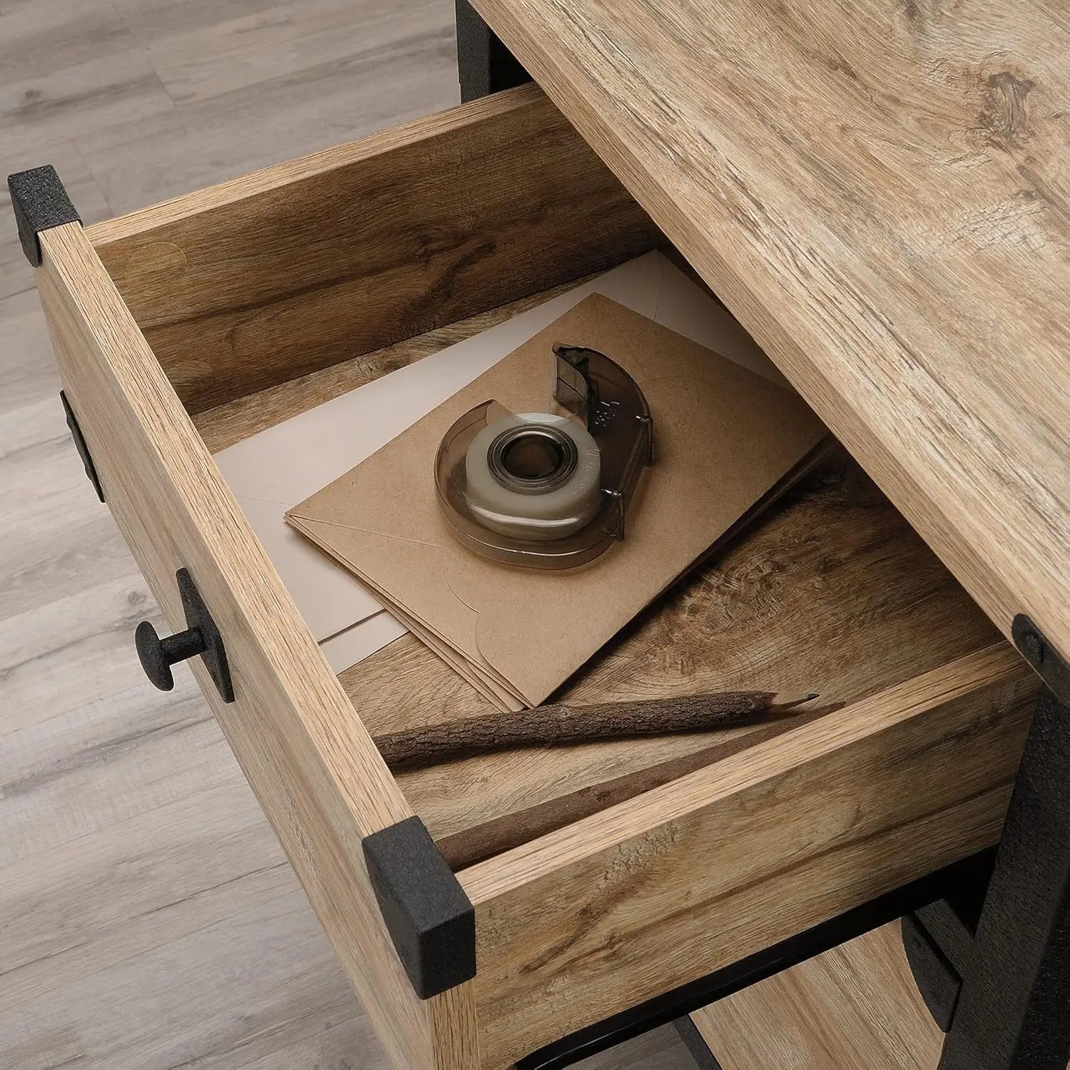 Wood File Cabinet