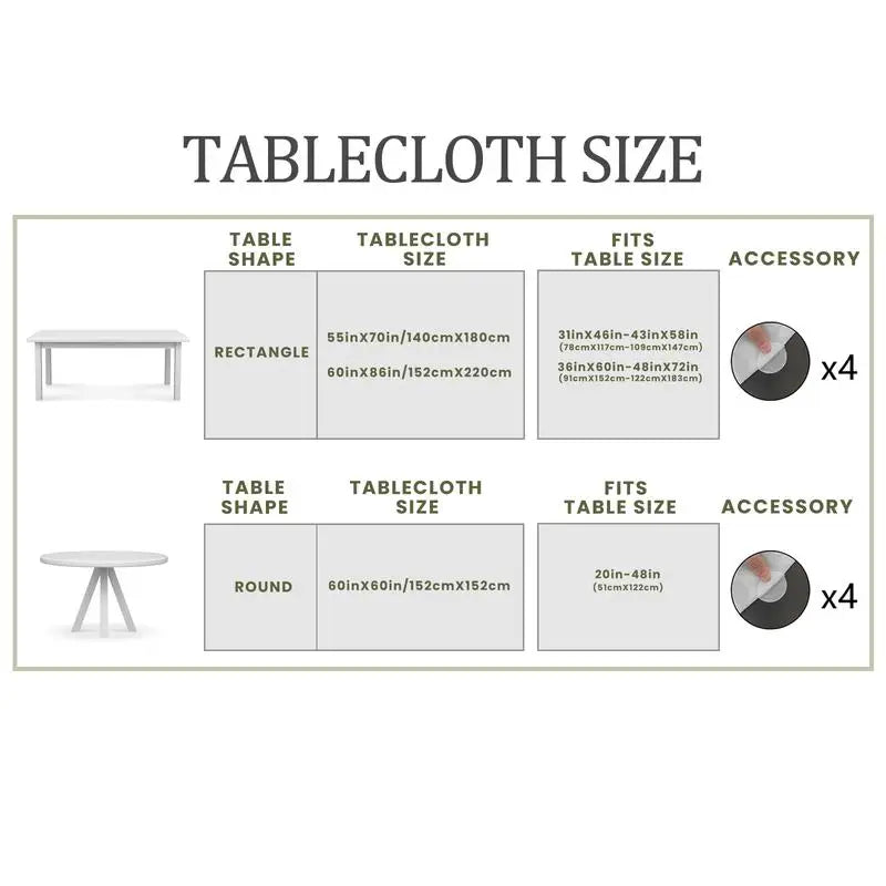 Halloween Decorative Tablecloth