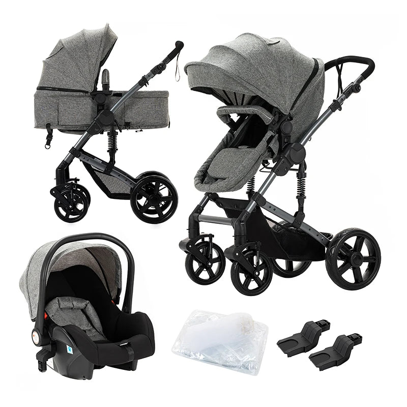 Lightweight Folding  3 in 1 Baby Cart