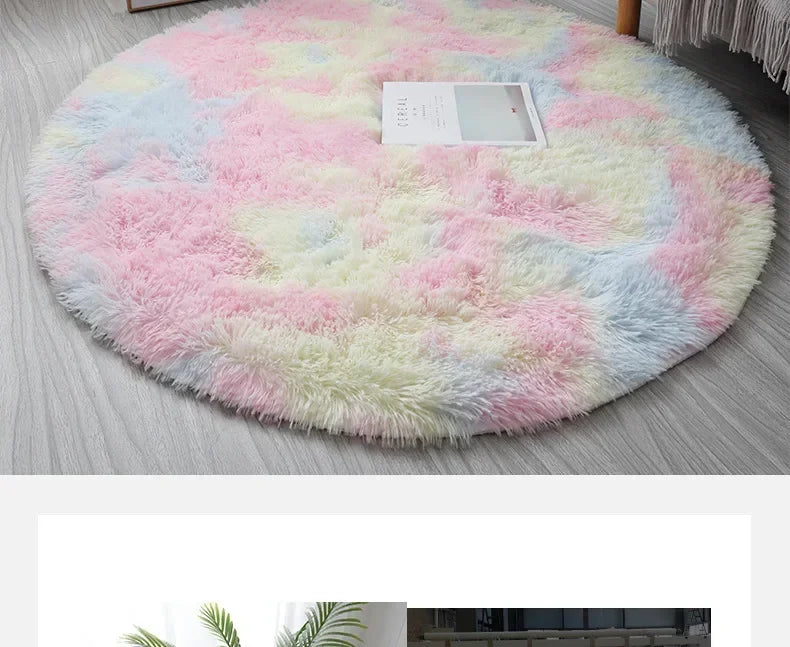 Super Soft Plush Round Rug
