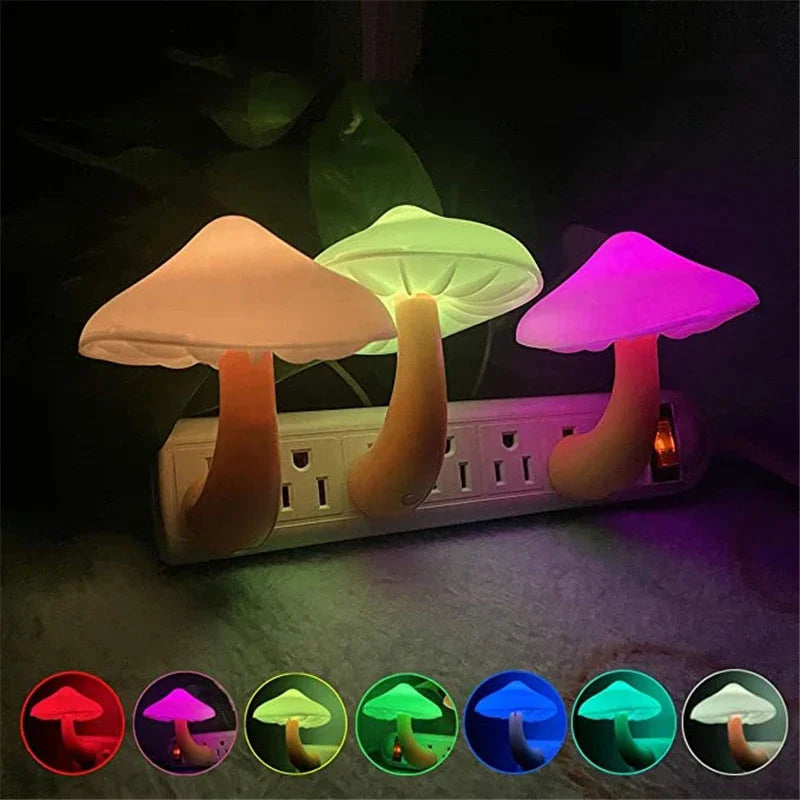 Mushroom Shape Night Lights
