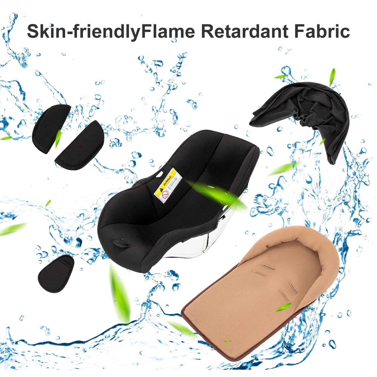 Lightweight Folding  3 in 1 Baby Cart