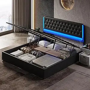 Lift Up Storage Queen Bed