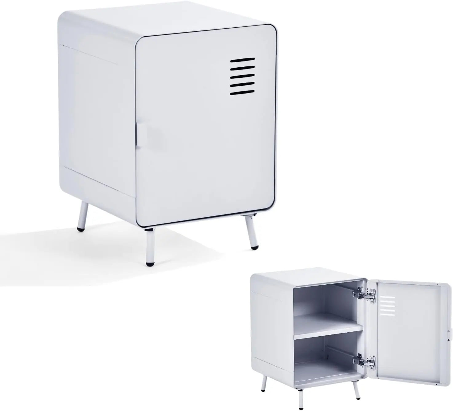 Metal File Cabinet W/ Ventilated Door