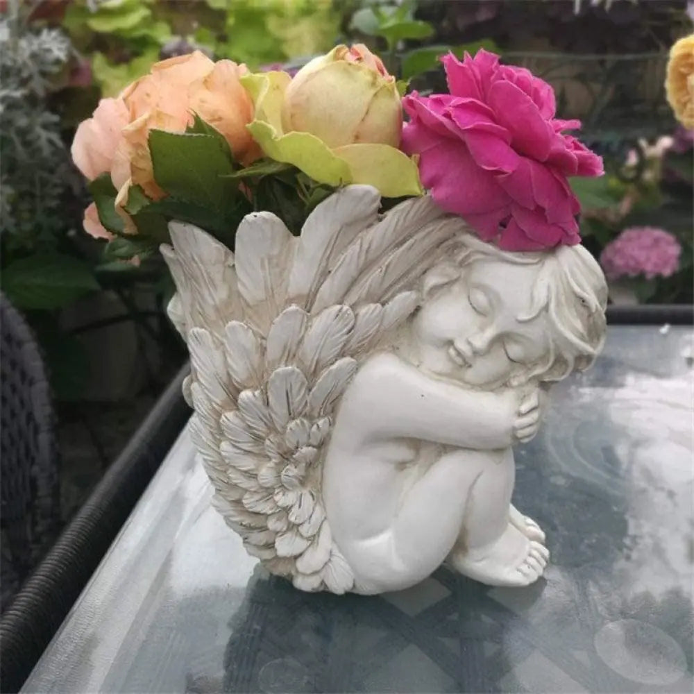 Vintage Cupid Statue