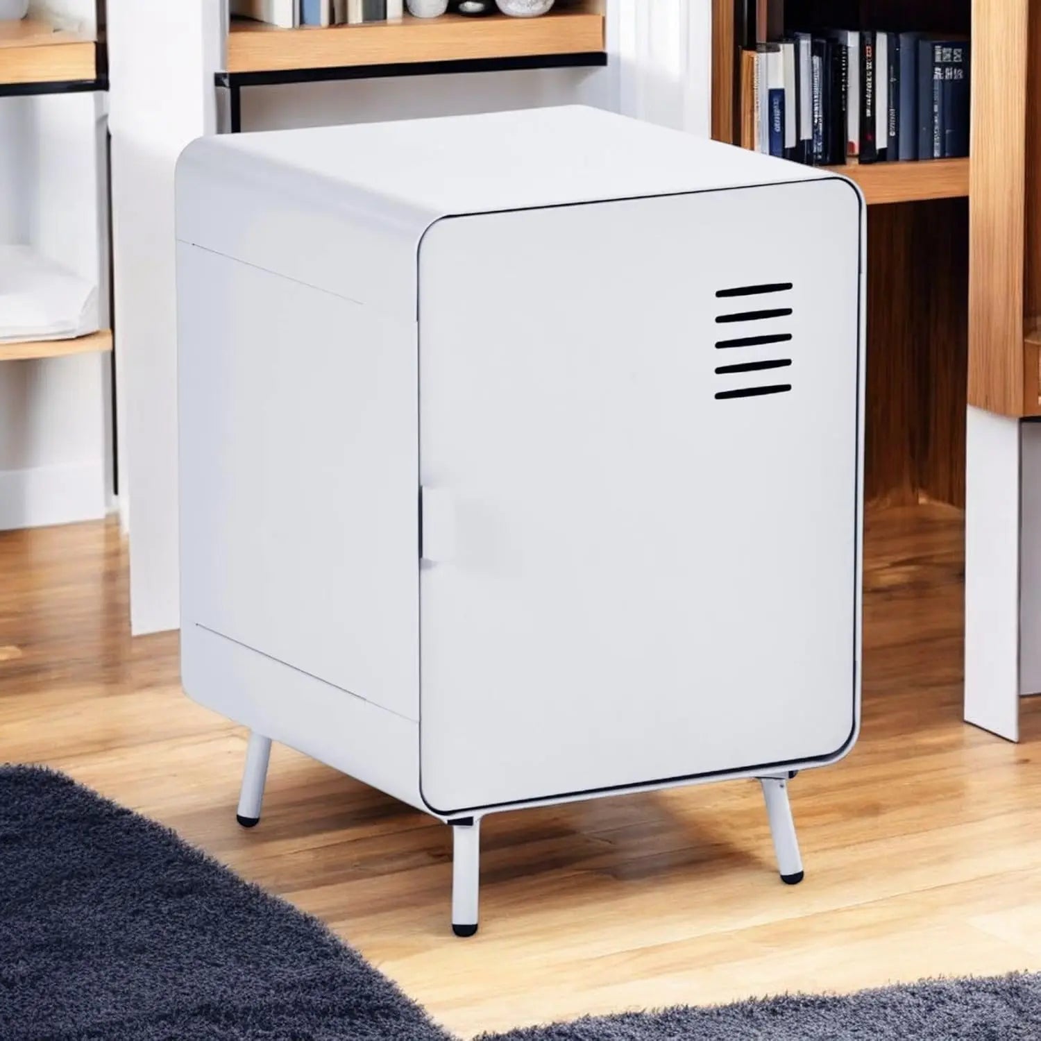 Metal File Cabinet W/ Ventilated Door